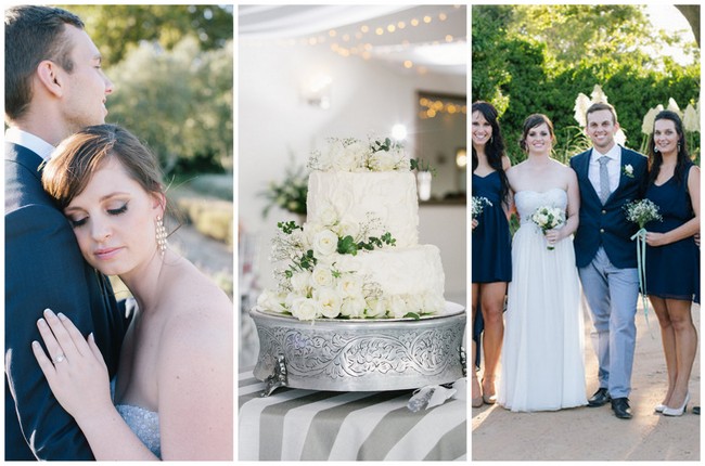 Navy & Grey Wedding at Kronenburg {Marli Koen Photography}