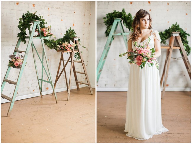 Industrial Bohemian Romance {Spencer Studios}