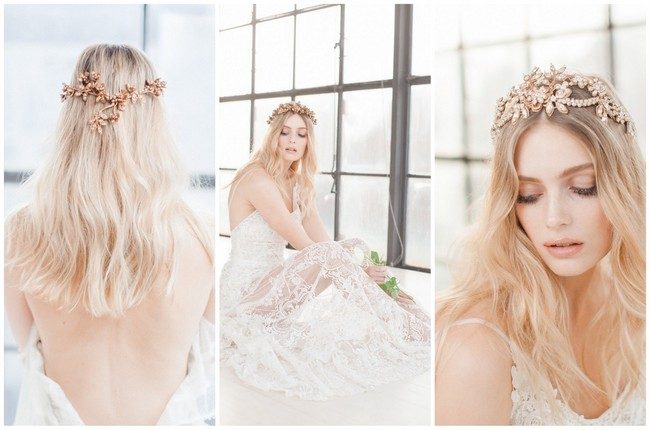 Jannie Baltzer’s Wild Nature Bridal Headpiece Collection {Sandra Aberg photography}