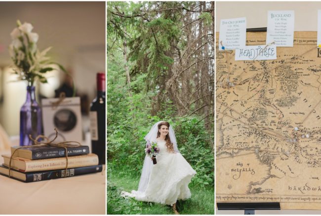 Romantic J.R.R. Tolkien Wedding {ENV Photography}