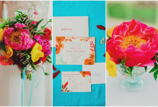 Bright + Colorful Golden Gate Garden Wedding {Milou + Olin Photography}