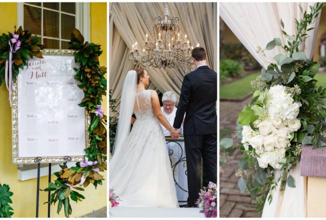 Romantic Charleston Wedding at Historic William Aiken House {Riverland Studios}