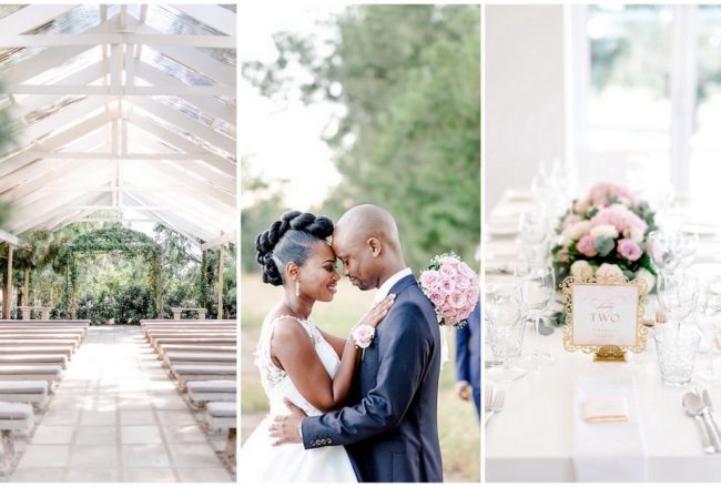 South African Sophistication: White Light Wedding in Gauteng {D’Amor Photography}