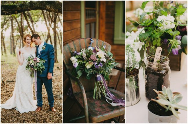 Intimate, Organic Texas Hill Country Wedding {Two Pair Photography}