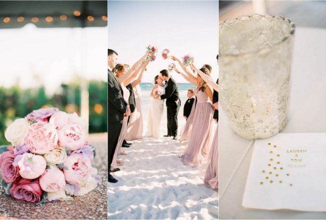 Relaxed, Intimate Seaside Florida Wedding {Lachers Lens Photography}