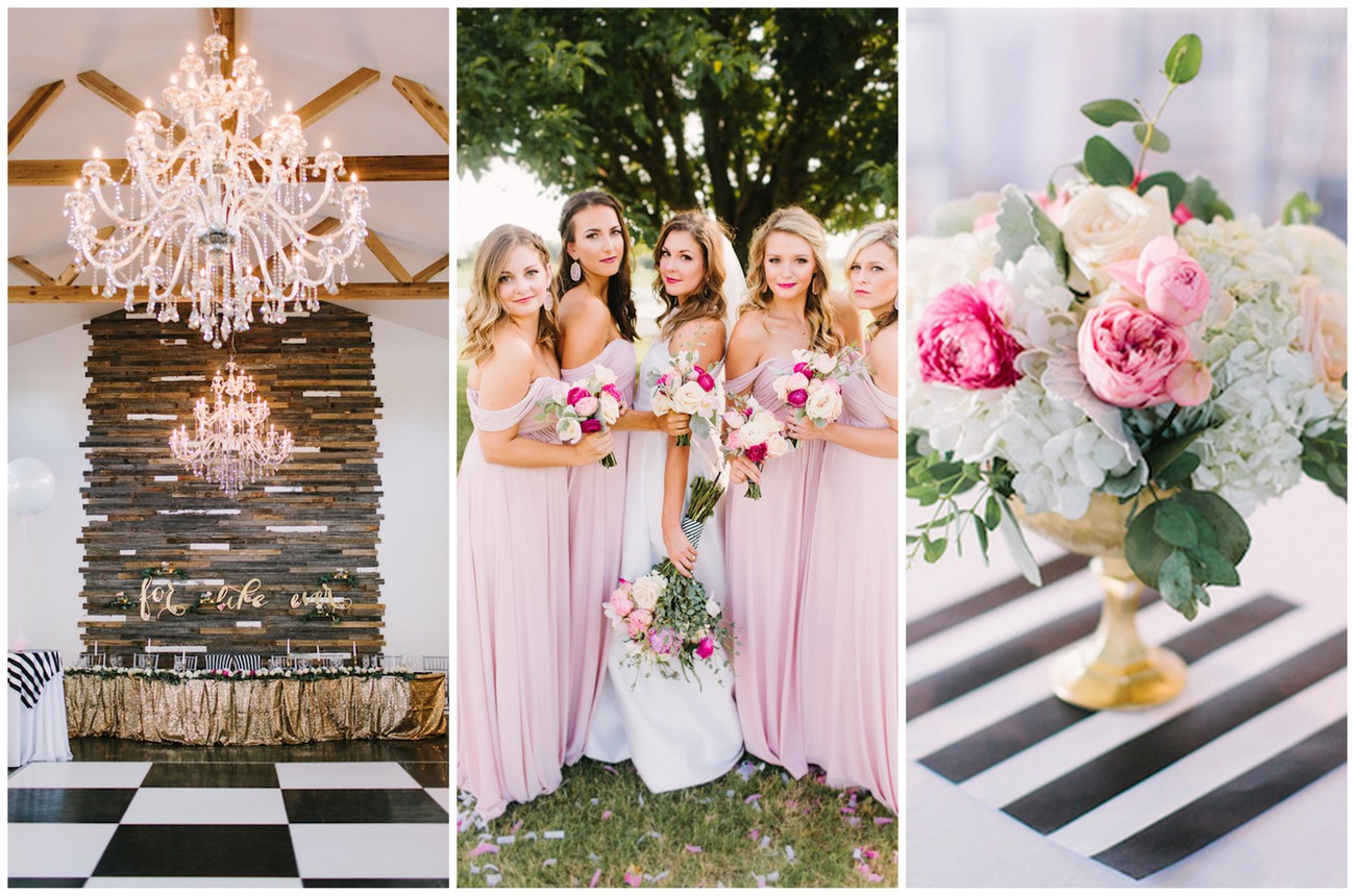 Bright and Modern Kate Spade Inspired Wedding in Oklahoma {Sarah Libby  Photography}