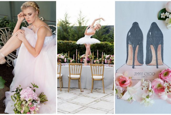 Ethereal Ballerina Wedding: Ballet Bride Style Inspiration {Samantha Clifton Photography}