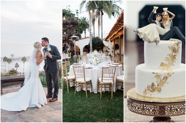 Elegant Outdoor Casa Romantica Wedding {Heather Anderson Photography}