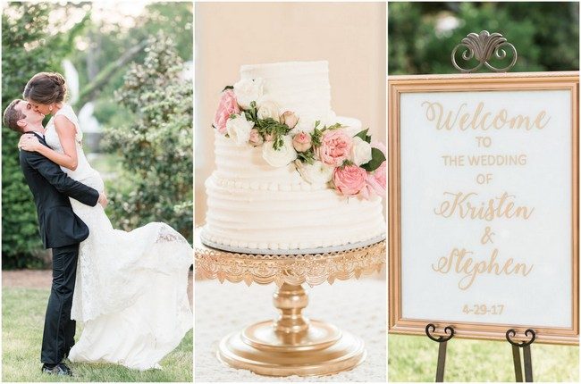 Elegant White and Gold Wedding {Audrey Rose Photography}