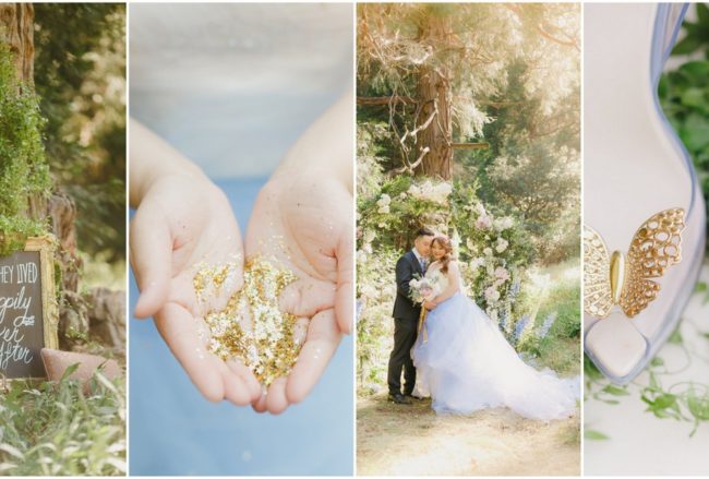 Whimsical Fairytale Cinderella Wedding in the Valley of Enchantment {Kristen Booth Photography}