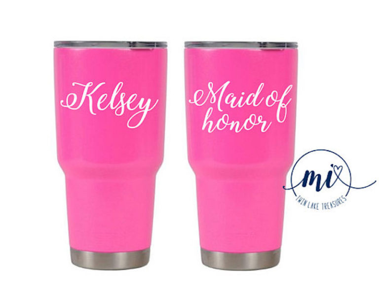 20+ Bridesmaids Gifts Bridesmaid Jewelry, Custom Bags + Gifts under 10!