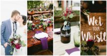 Brewery Music Lovers Wedding