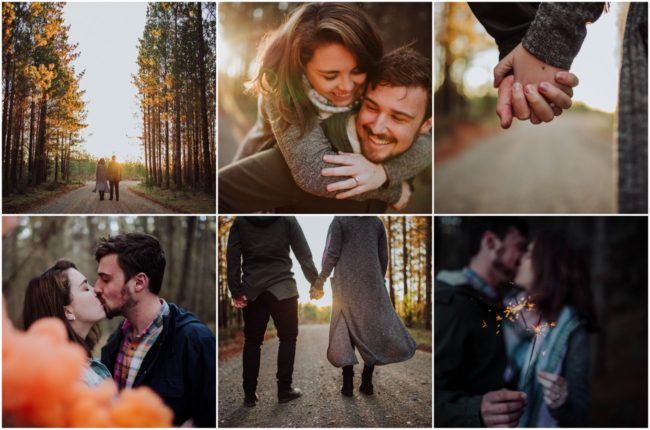 Must-See Southern Highlands Sunset Forest Engagement Photographs!