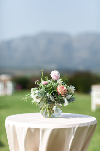 Coral peach and mint green wedding