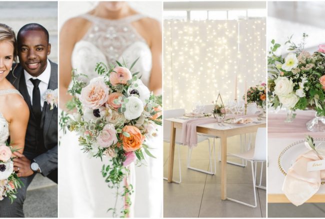 Gorgeous Coral Peach and Mint Spring Wedding {Catherine Mac Photography}