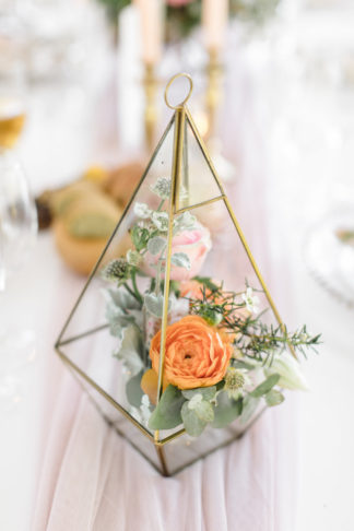 Mint green and gold wedding
