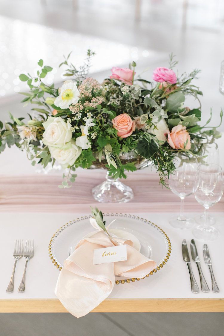 Mint green and gold wedding