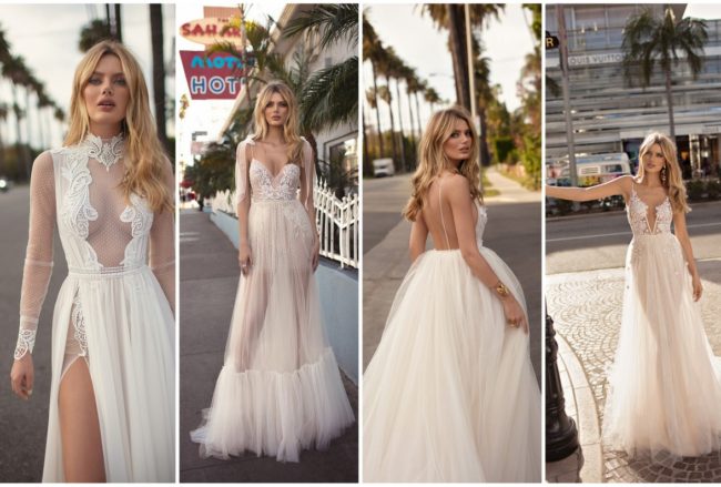 Sheer Perfection: BERTA’s 2019 ‘City of Angels’ Wedding Dress Collection