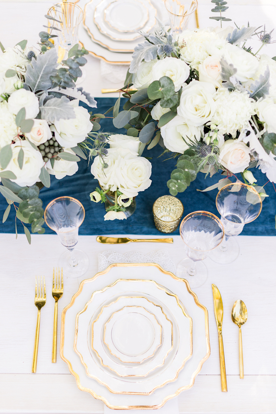 Dreamy Dusty Blue + Gold Wedding Ideas You Need to See!