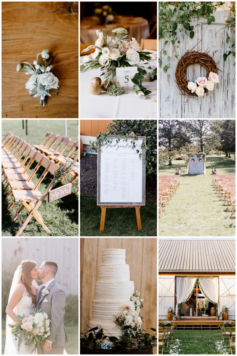 We Love This Totally Darling Rustic Barn Wedding in Indianapolis!