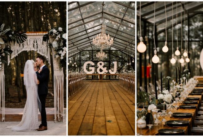 Jaw-Dropping Boho Style Wedding at Die Woud