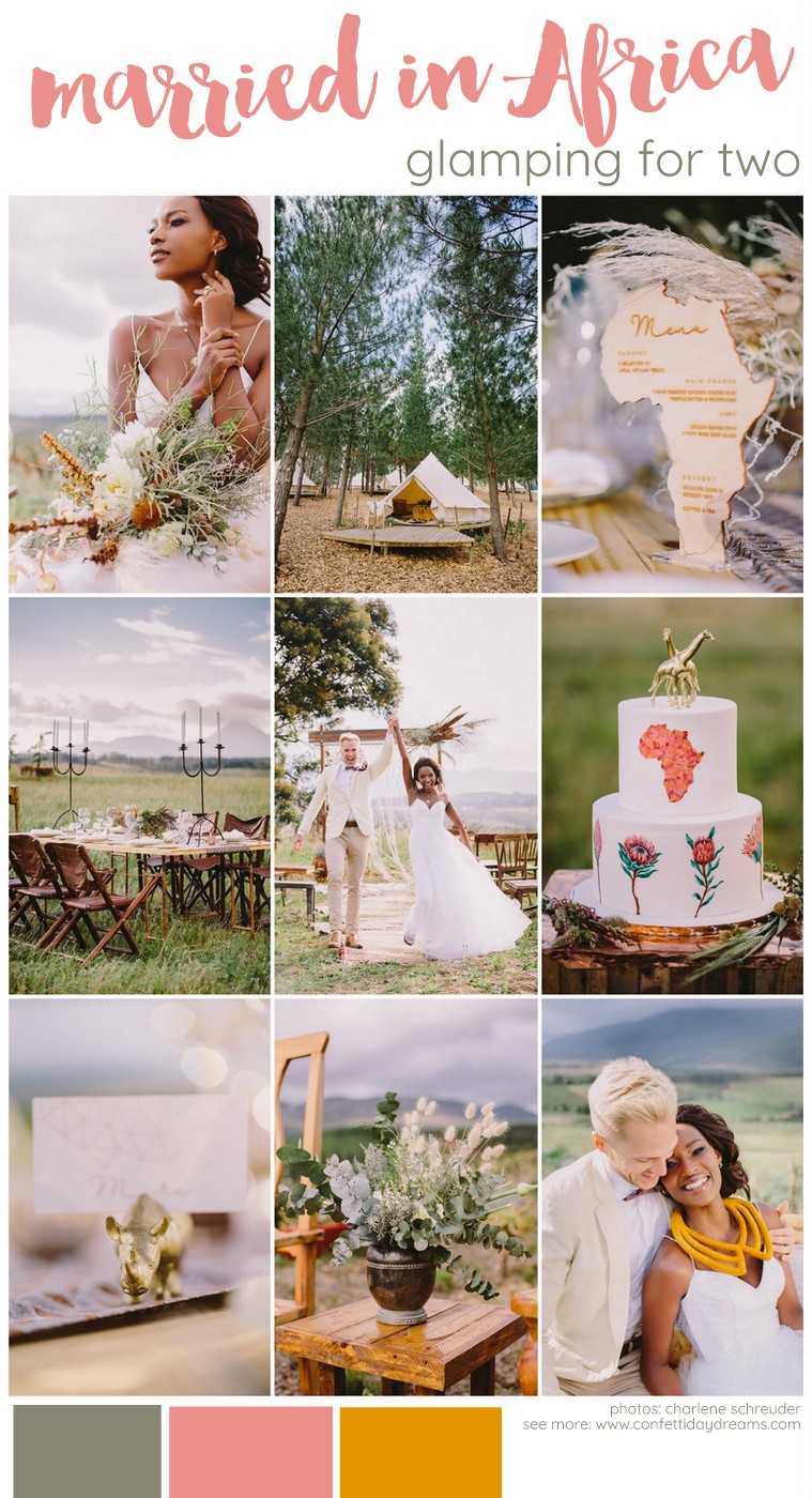 African Glamping Wedding African Glamping Wedding