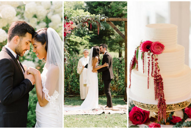 Intimate Italy-Themed Garden Wedding in Virginia with Boho Vibes