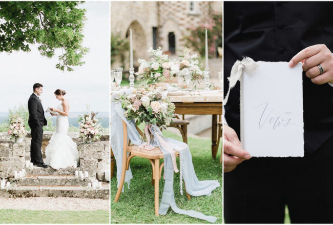 Bohemian Whimsy: Destination Vow Renewal at a Chateau in Lorraine, France