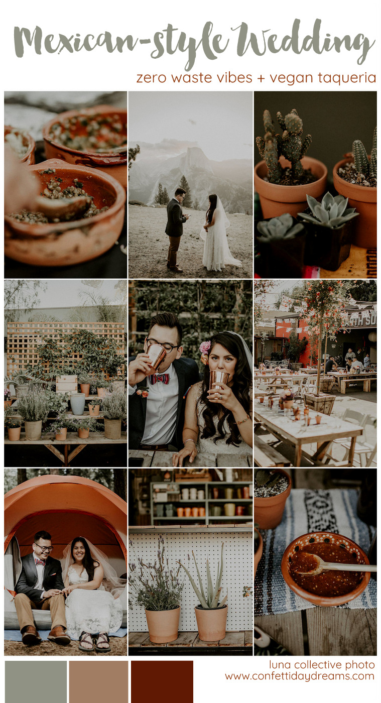 Vegan Taqueria Zero Waste Wedding