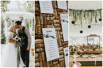 Greenery and Gold Outdoor Wedding