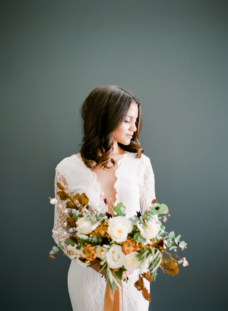 Cozy + Intimate Winter Dinner Party Wedding Ideas