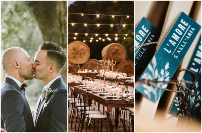 Outdoor Italian Wedding Pantano Borghese Rome