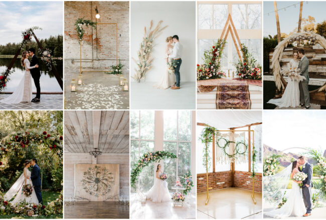 Modern Wedding Arches