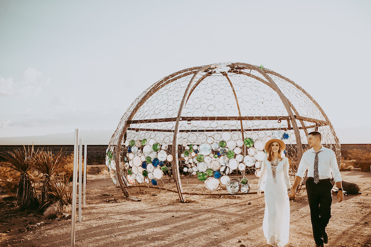 Boho Festival-Style Vegas Elopment