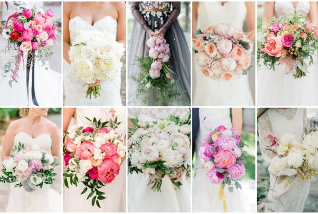 Peony Wedding Bouquets