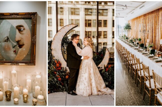 Cat Inspired Crescent Moon Wedding 2