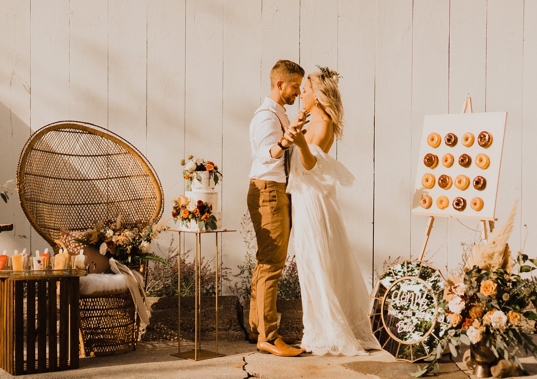 Boho Rustic Outdoor Farm Wedding