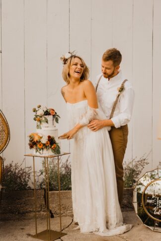 Boho Rustic Outdoor Farm Wedding