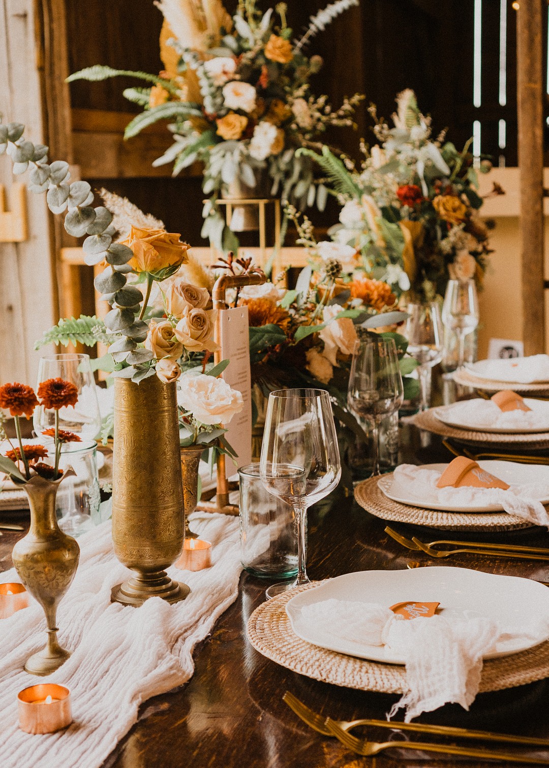 Boho Rustic Outdoor Farm Wedding