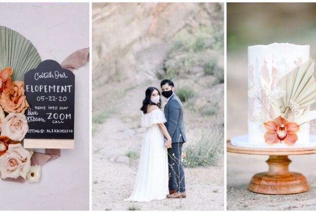 Tips for A Micro Wedding + An Intimate Desert Elopement