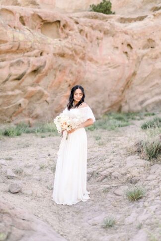 Micro wedding intimate desert elopement 1