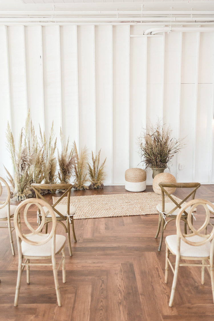 Organic Sustainable Vegan Pampas Grass Wedding