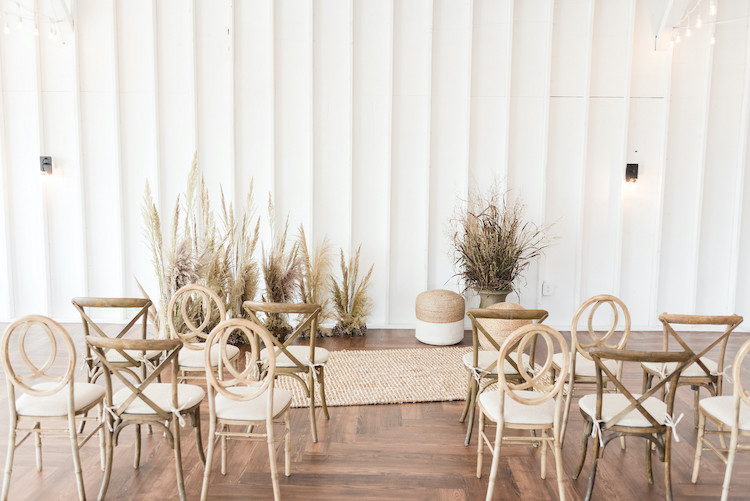 Organic Sustainable Vegan Pampas Grass Wedding