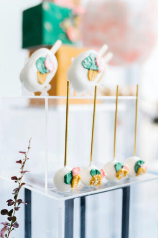 Whimsical Modern Art Gallery Wedding