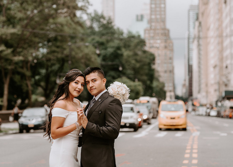 Romantic Central Park Micro Wedding