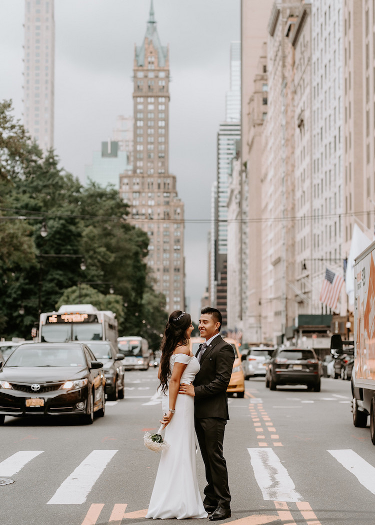 Romantic Central Park Micro Wedding 