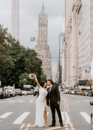 Romantic Central Park Micro Wedding 