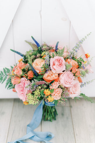  Colourful Wedding Bouquet