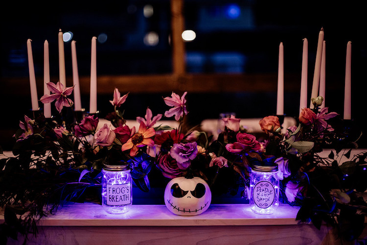 Nightmare Before Christmas Wedding Theme