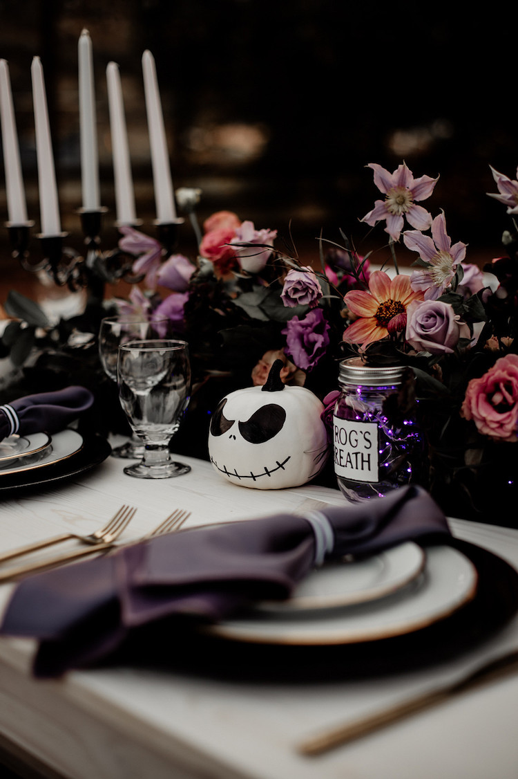 Nightmare Before Christmas Wedding Theme